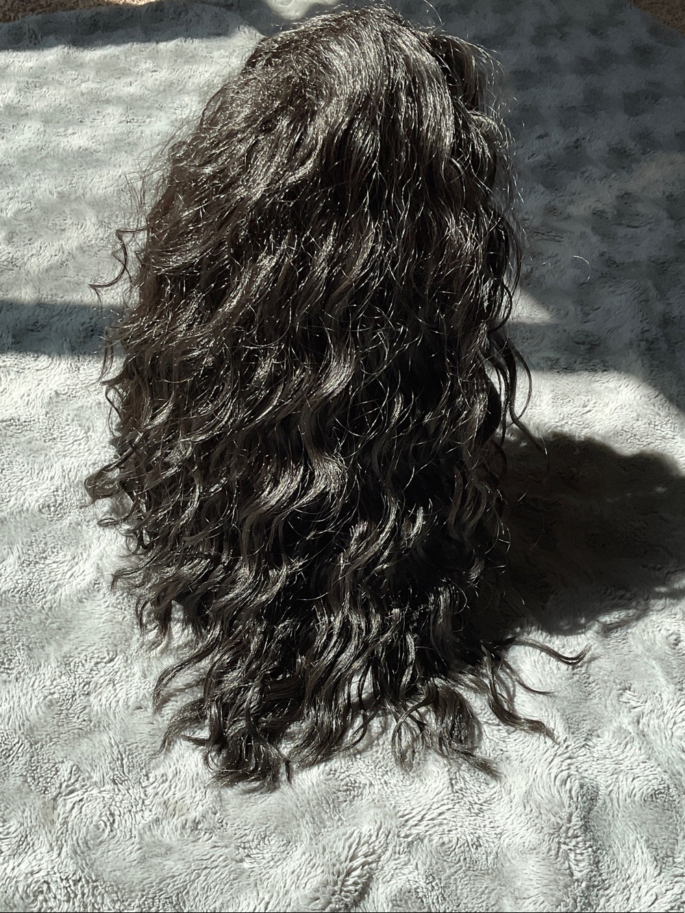 Natural Wave Black Women's Wig - Sleek, Lush medium length Coverage